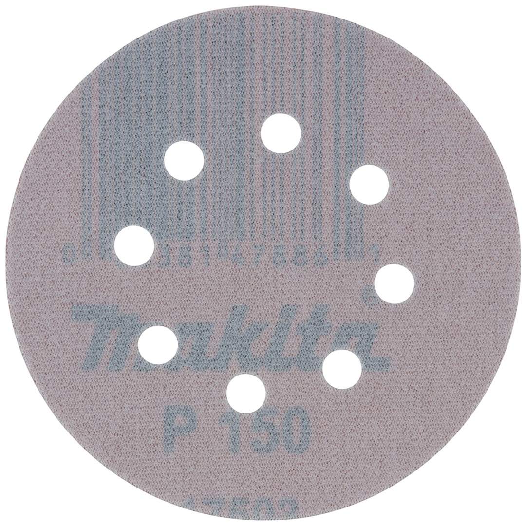 Makita Schleifpapier, 10 Stk., Ø 125 mm, Körnung 150