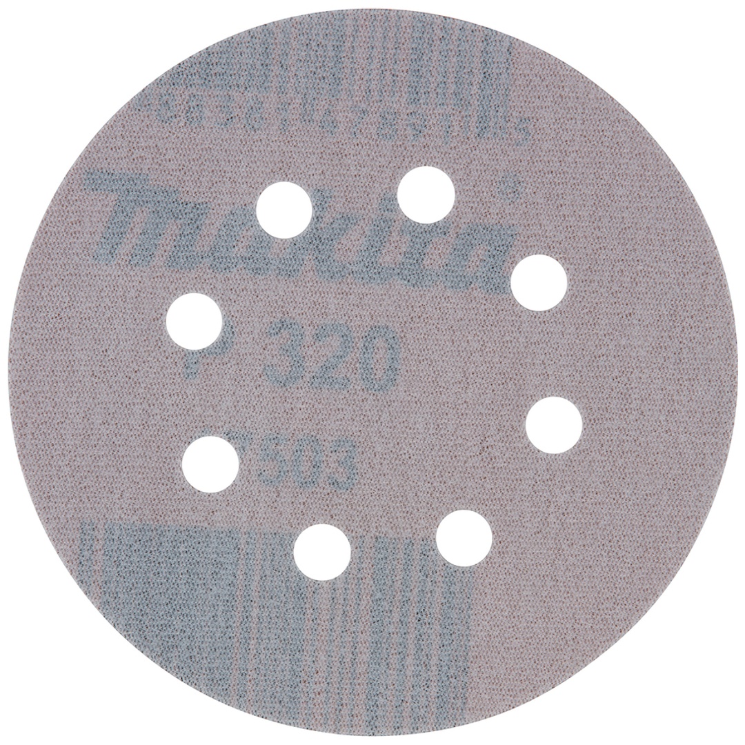 Makita Schleifpapier, 10 Stk., Ø 125 mm, Körnung 320, Art.Nr. D-65894
