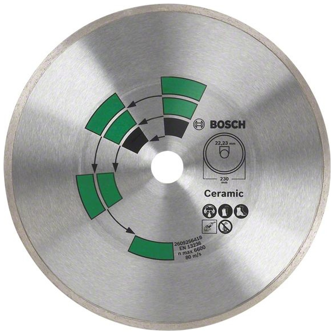 Bosch Diamanttrennscheibe Fliesen, 115 x 22 x 1,7 x 5,0 mm