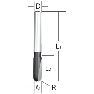 Makita Fräser U-Nut 6 mm