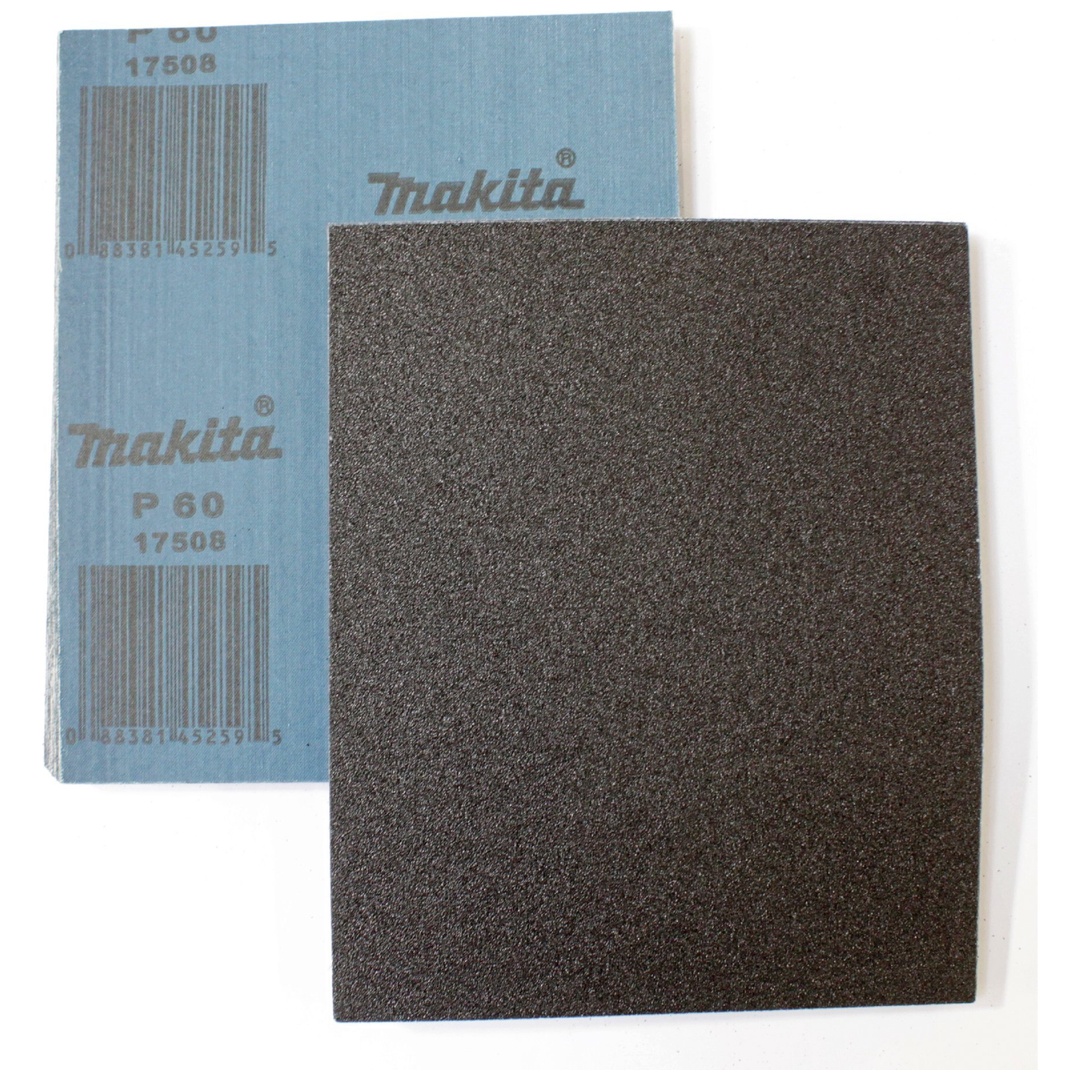 Makita Schleifpapier, 50 Stk., 230x280 mm, K 60, schwarz