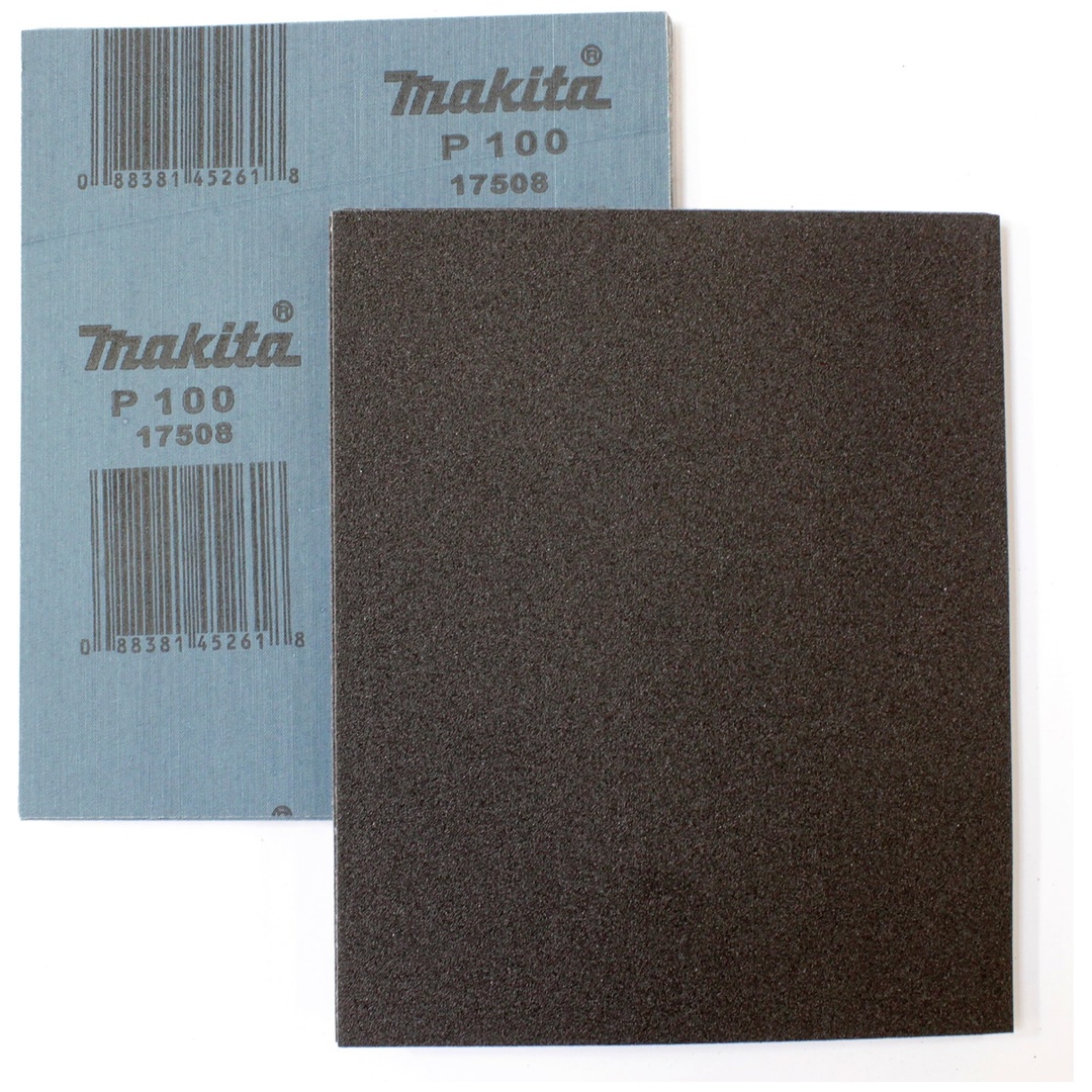 Makita Schleifpapier, 50 Stk., 230x280 mm, K 100, schwarz
