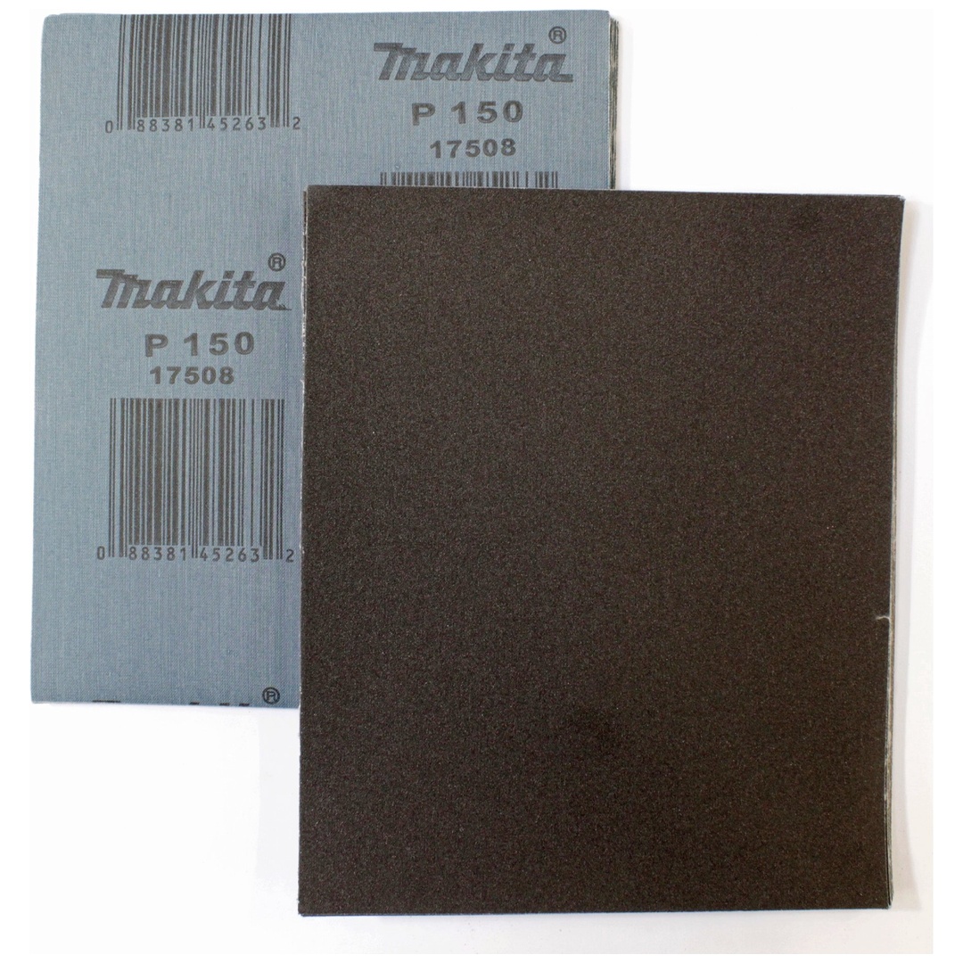 Makita Schleifpapier, 50 Stk., 230x280 mm, K 150, schwarz