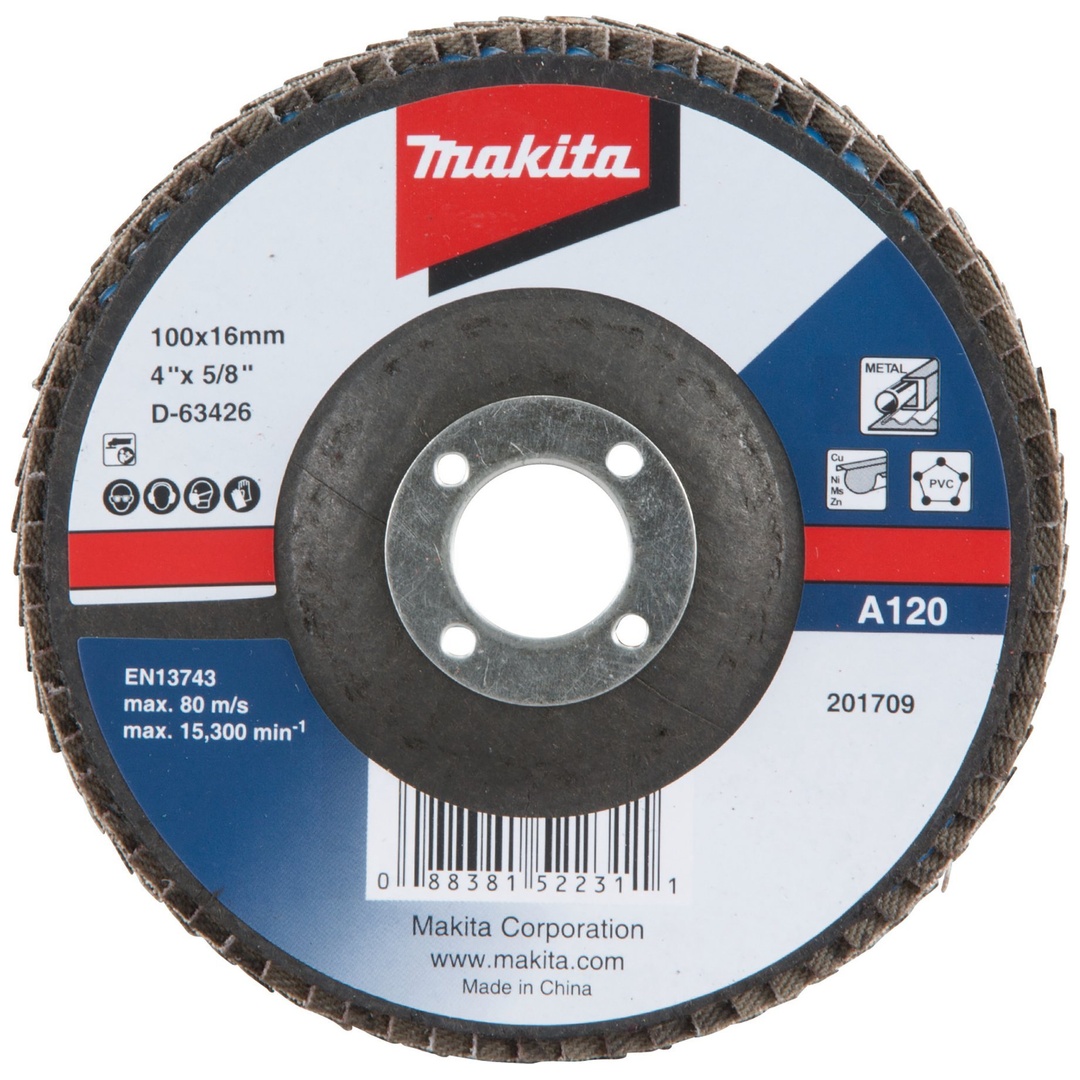 Makita Fächerschleifscheibe 115mm A40