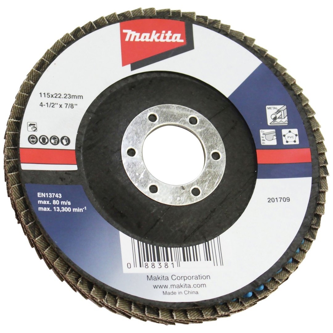 Makita Fächerschleifscheibe 115mm A120