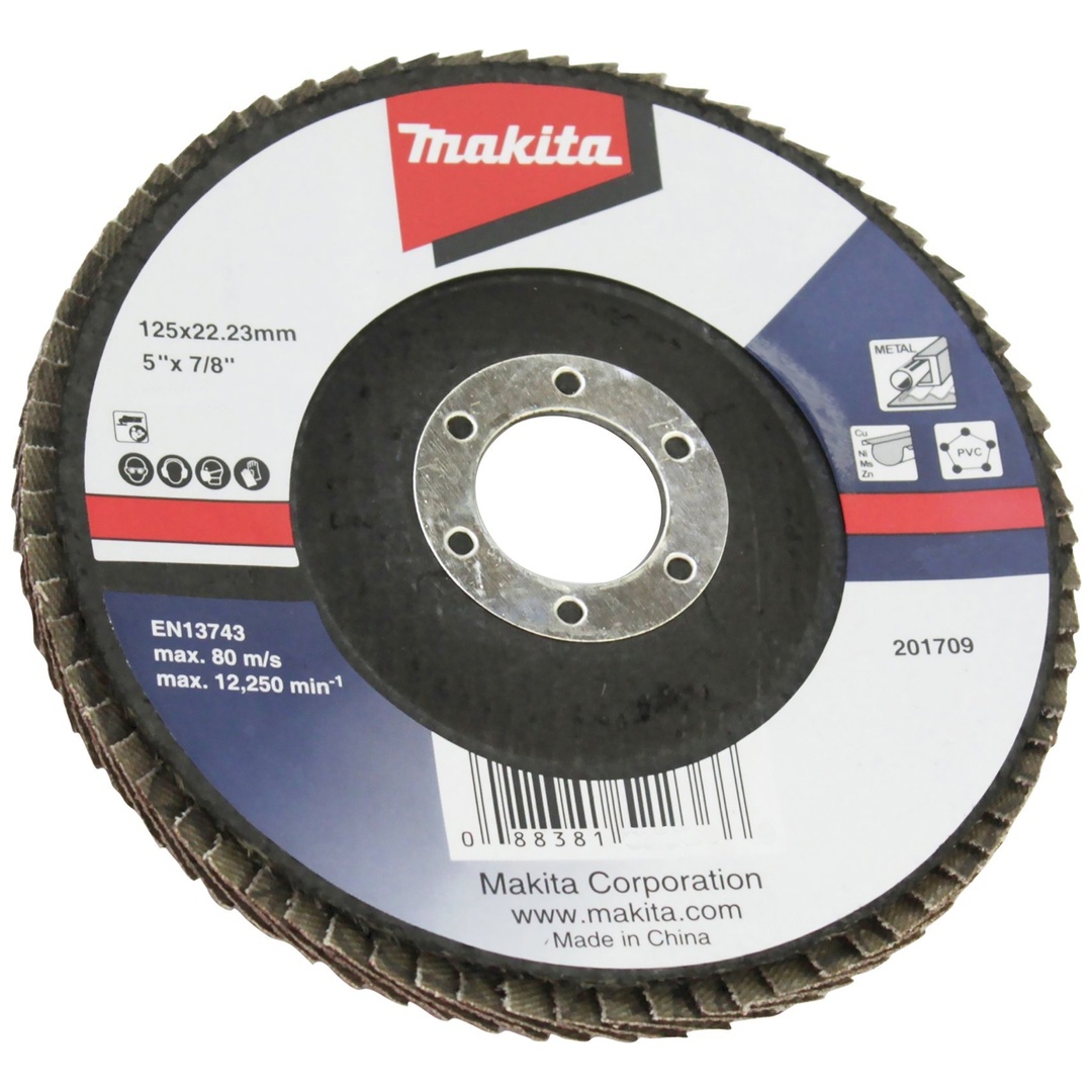 Makita Fächerschleifscheibe 125mm A40