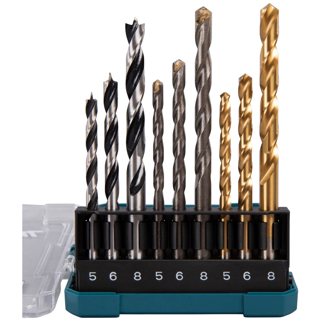 Makita Bohrer Sortiment 9-tlg., Ø 5,6, 8 mm