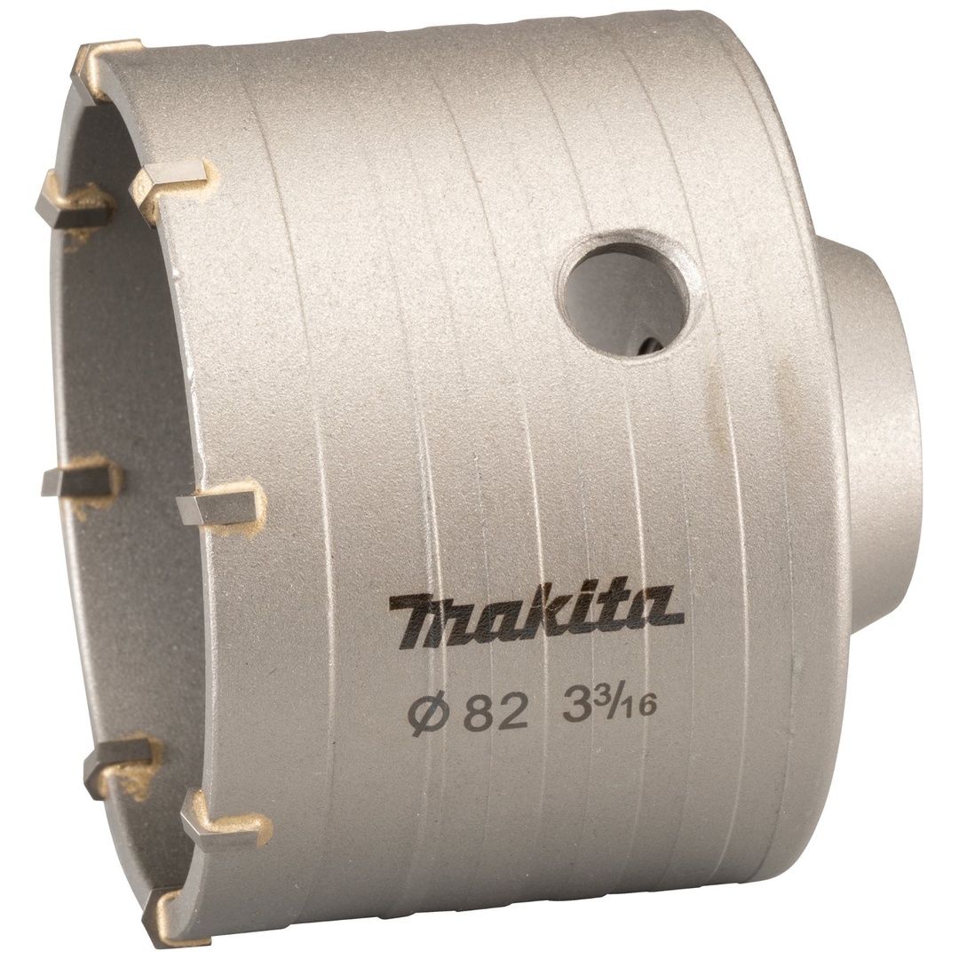 Makita HM Hohlbohrkrone Ø 82 mm, 50 mm, 8 Zähne