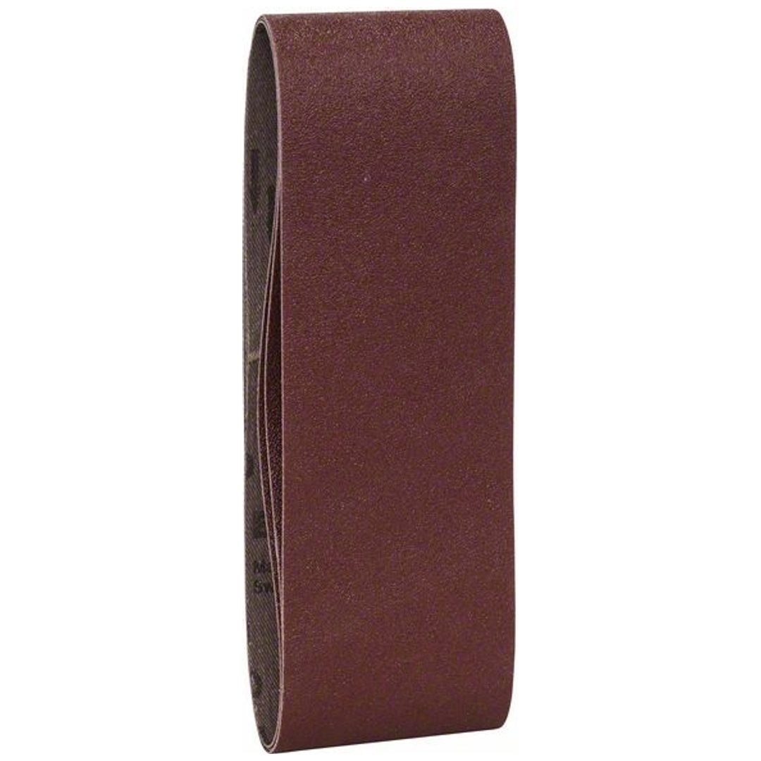 Bosch Schleifband-Set, 3-tlg., rote Qualität, DIY, 60 x 400 mm, 100