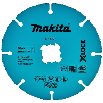 Makita Trennscheibe, Ø 125 mm, 2,0 mm, X-LOCK, Universal