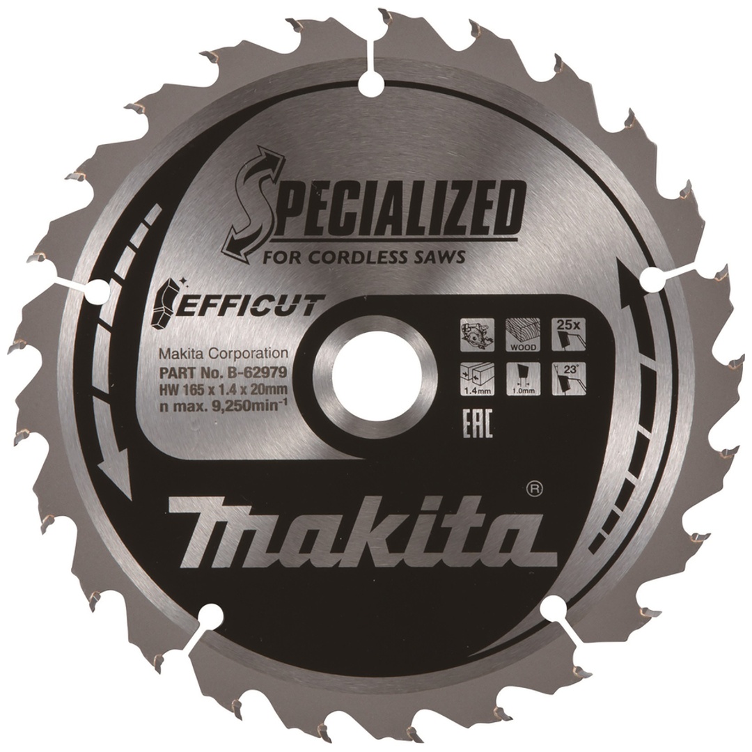 Makita Sägeblatt 270x2,15x30, 24Z EFFICUT Holz