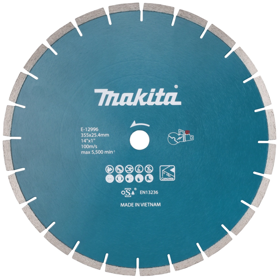 Makita Diamantscheibe 355 x 25,4 mm, Beton
