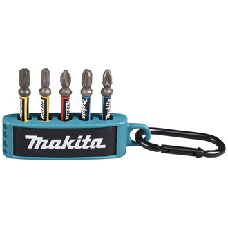 Makita Torsion Bit-Set Impact Premier, PH2, PZ2, PZ3, T25, T30, 5-tlg.