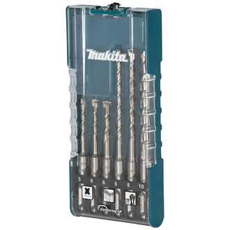 Makita Steinbohrer-Set SDS-plus Centering tip 6-tlg., SDS-plus, Zweischneider, Zentrierspitze