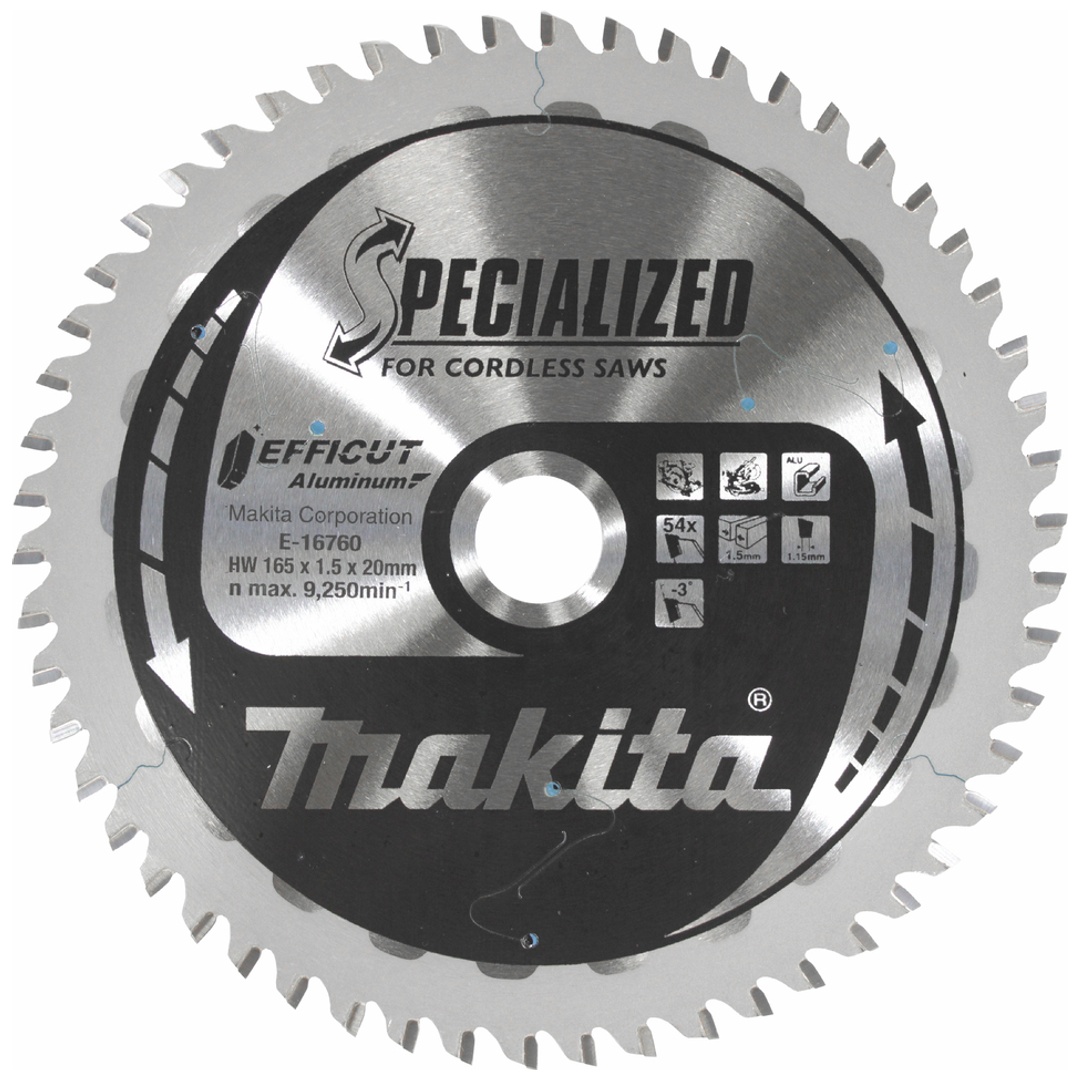 Makita Sägeblatt EFFICUT 165x20x54