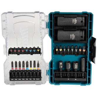 Makita Steckschlüssel-Bit-Set 30-tlg.