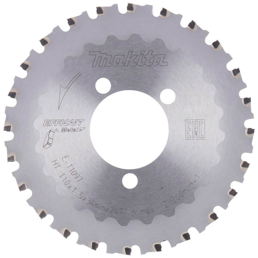 Makita Sägeblatt EFFICUT 110x1,5x34, 24Z Metall
