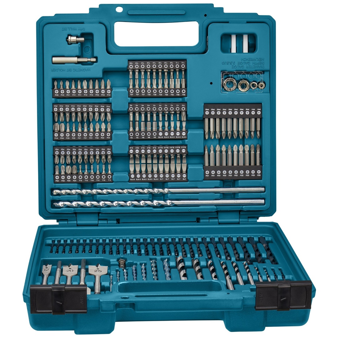 Makita Bohrer-Bit-Set 256-tlg