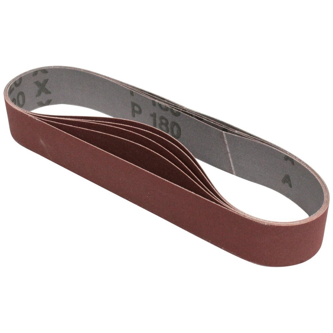 Makita Schleifband, 5 Stk., 30x533 mm, Körnung 180