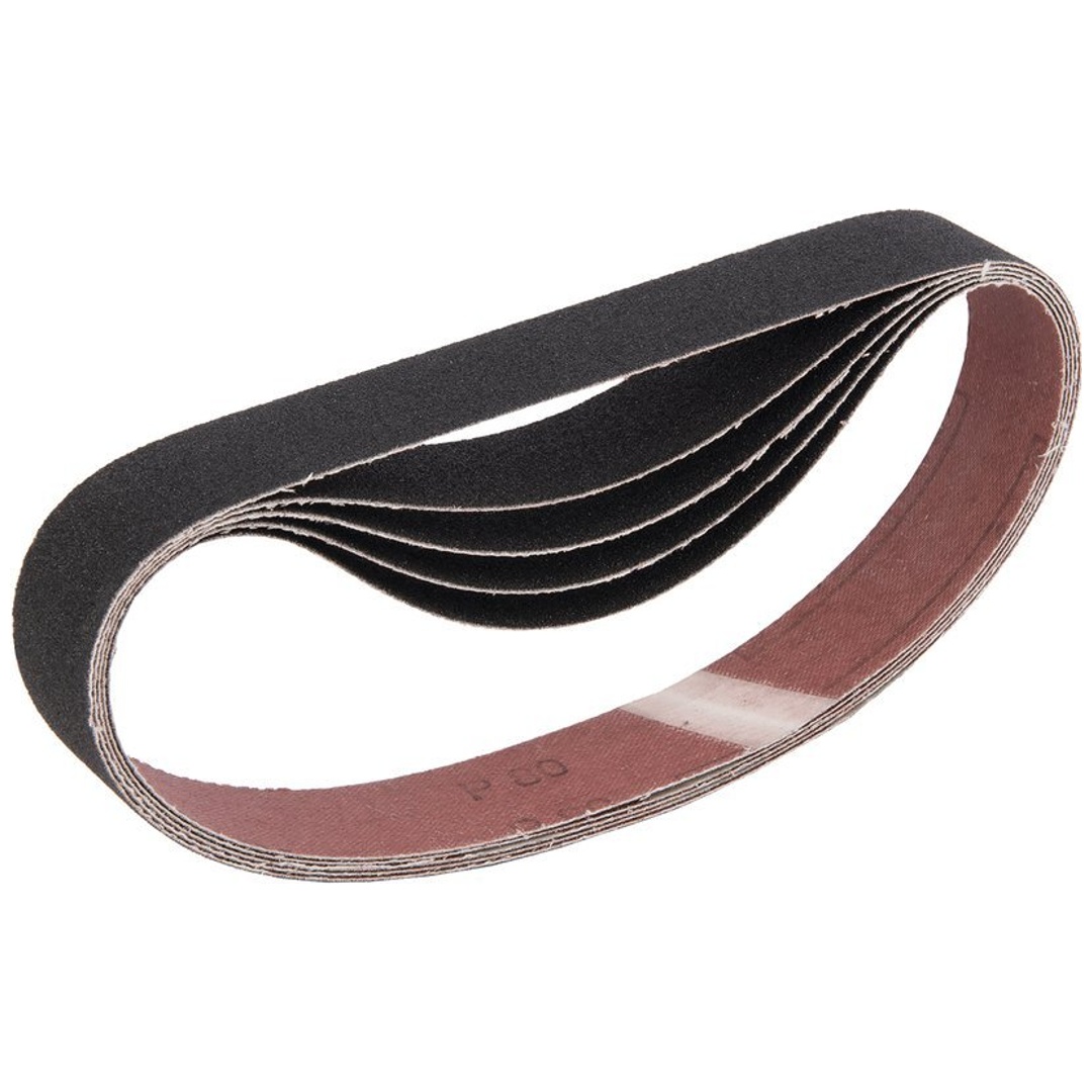 Makita Schleifband, 5 Stk., 30x533 mm, Körnung 80