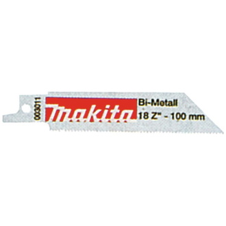 Makita Reciproblatt BIM 100/18Z 80 mm, Metall 1,5-4mm, 0,9mm, 5 Stk.