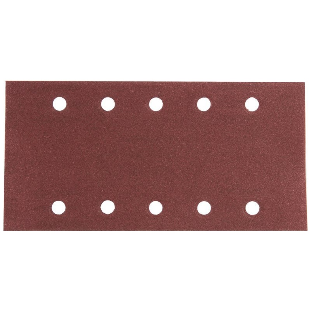 Makita Schleifpapier, 10 Stk., 115x229 mm, K 180, 10 Löcher