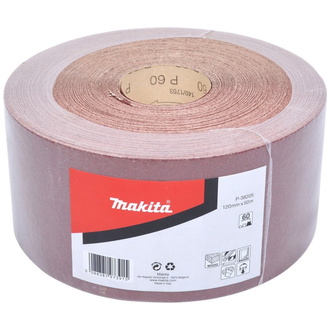 Makita Schleifpapier-Rolle 120 mm x 50 m, Körnung 60