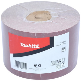 Makita Schleifpapier-Rolle 120 mm x 50 m, Körnung 240