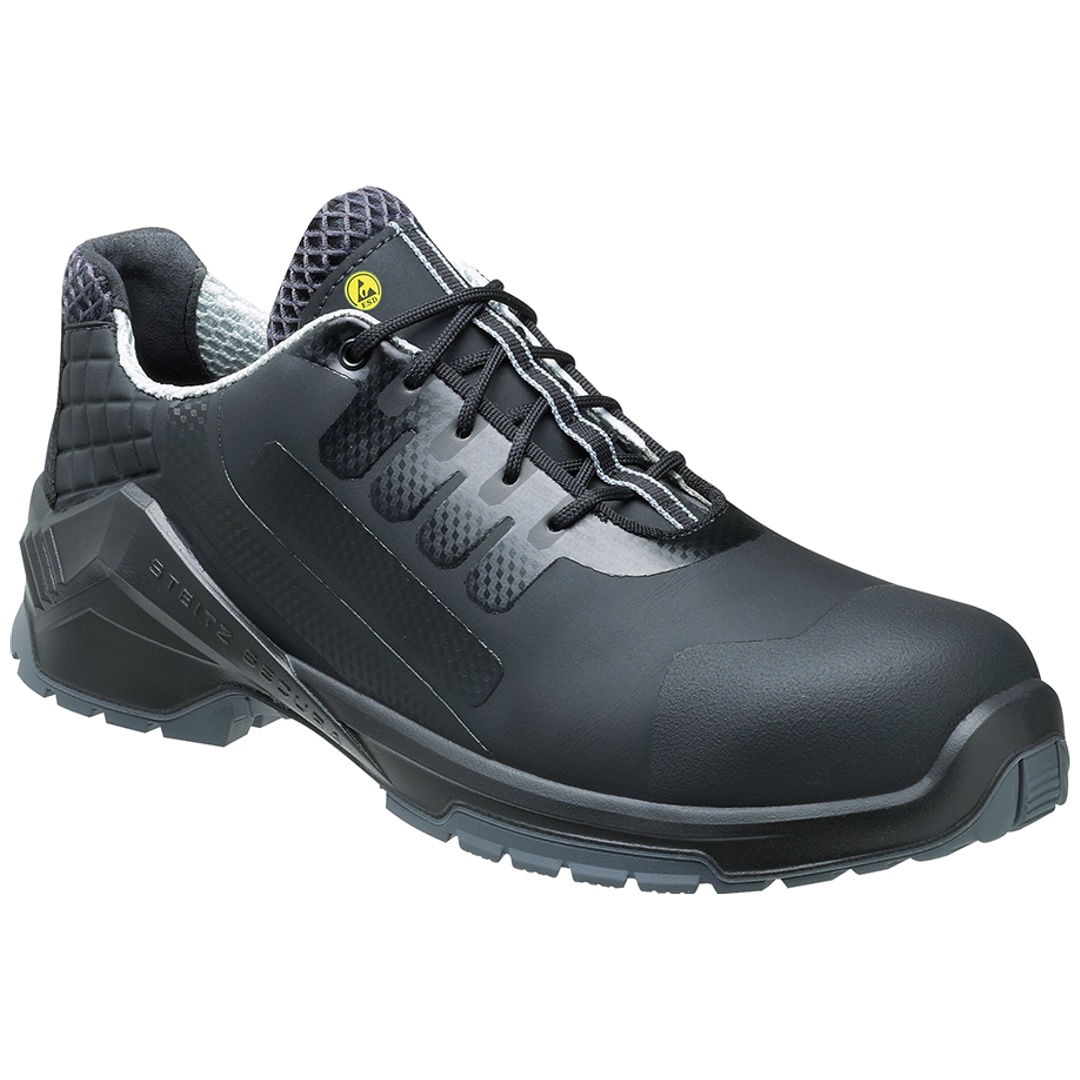 Steitz Secura Sicherheitshalbschuh VD 3500 SST SF S S3 ESD SRC DGUV Gr. 41 schwarz