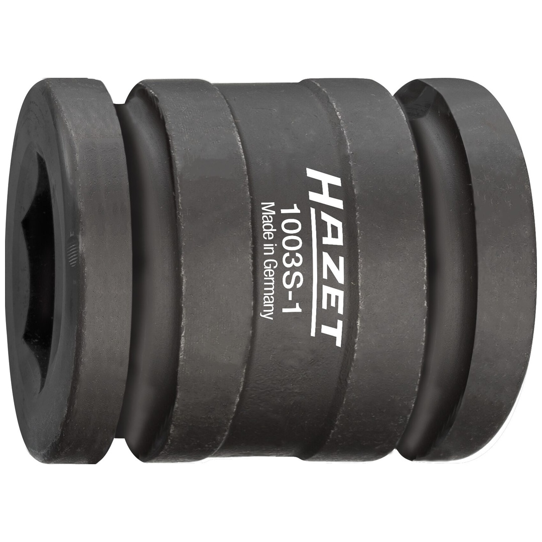 Hazet Schlag-Maschinenschrauber Adapter 3/4 (20 mm) Vierkant hohl, Innen Sechskant Profil, Länge 54 mm