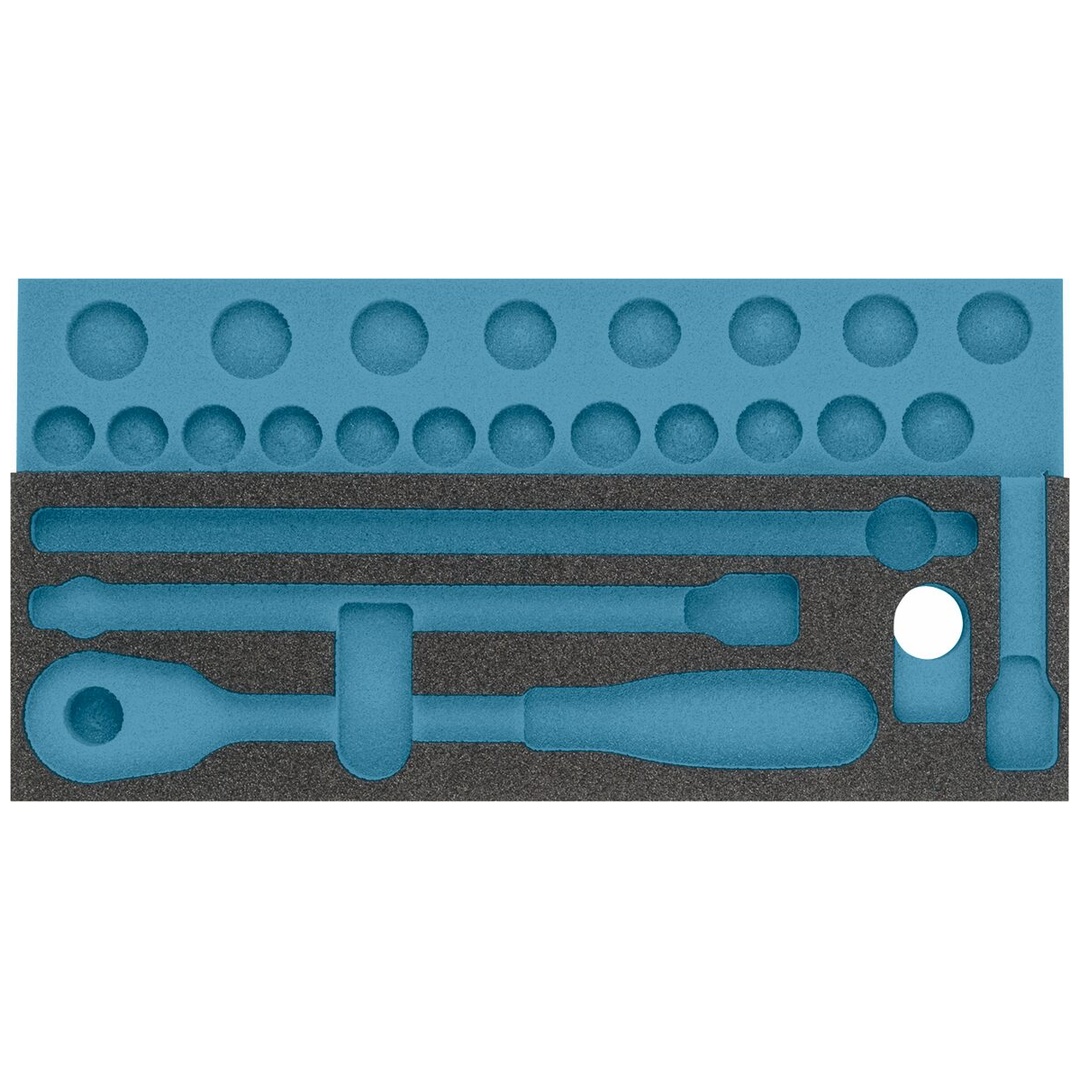 Hazet 2-Komponenten Weichschaumeinlage 163-342L, (LxB) 342 x 172 mm