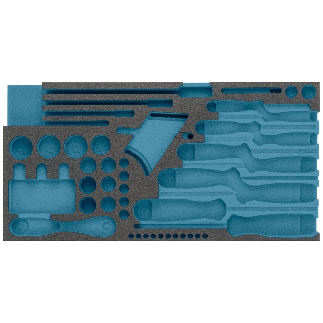 Hazet 2-Komponenten Weichschaumeinlage 163-356L, (LxB) 342 x 172 mm