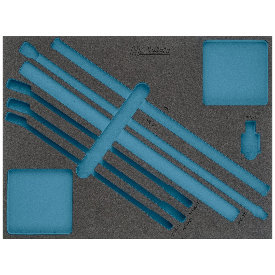 Hazet 2-Komponenten Weichschaumeinlage 163-371L, (LxB) 519 x 392 mm