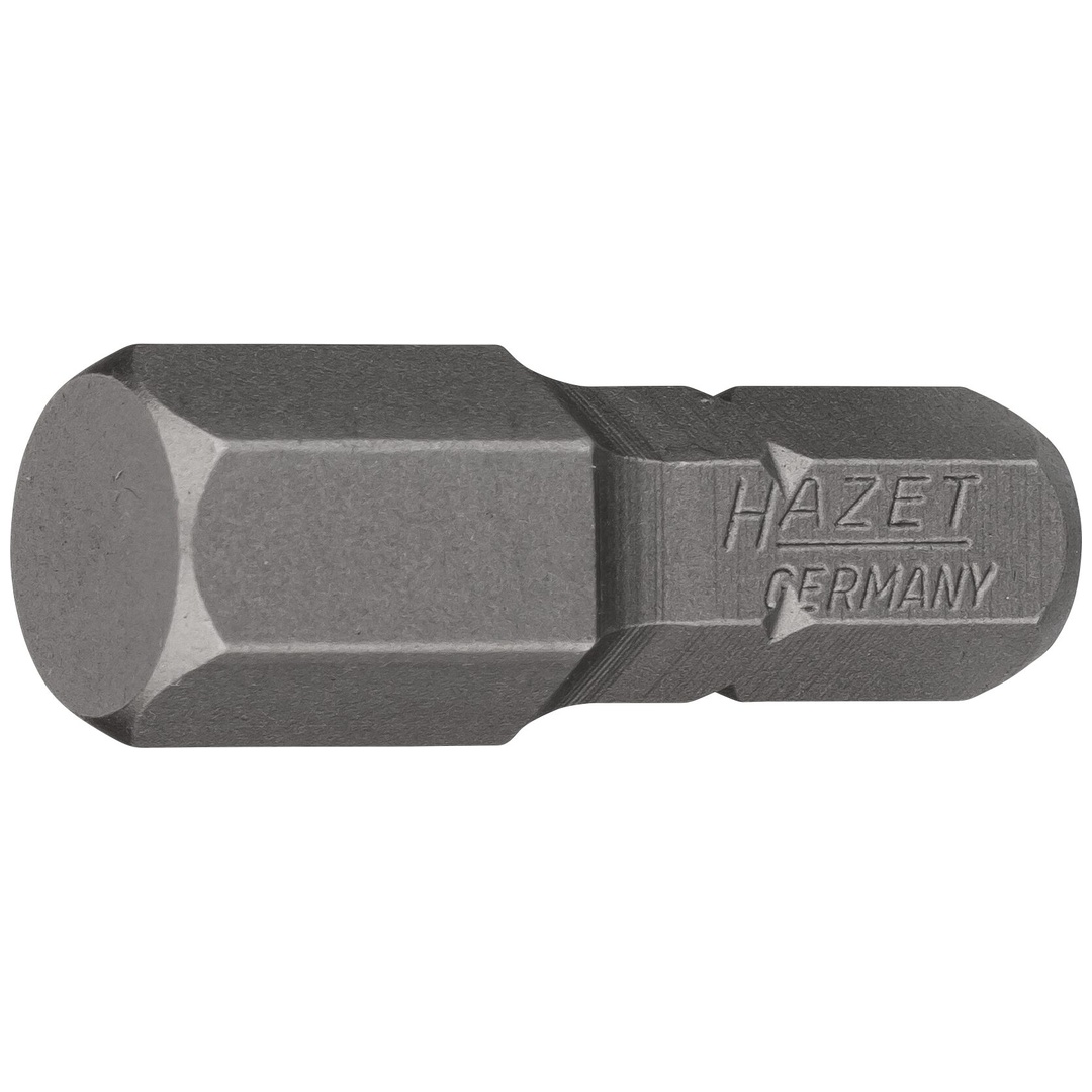 Hazet Bit 5/16 (8 mm) Sechskant massiv, Innen Sechskant Profil, SW 10 mm