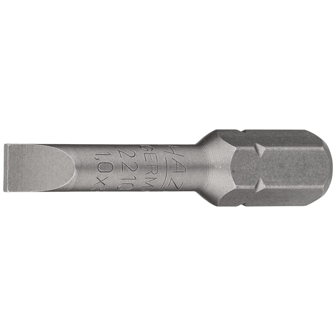 Hazet Bit 5/16 (8 mm) Sechskant massiv, Schlitz Profil, SW 1 x 5,5 mm