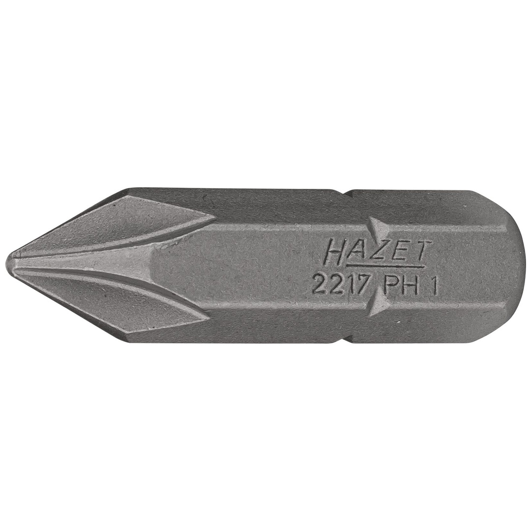 Hazet Bit 5/16 (8 mm) Sechskant massiv, Kreuzschlitz Profil PH, SW PH1