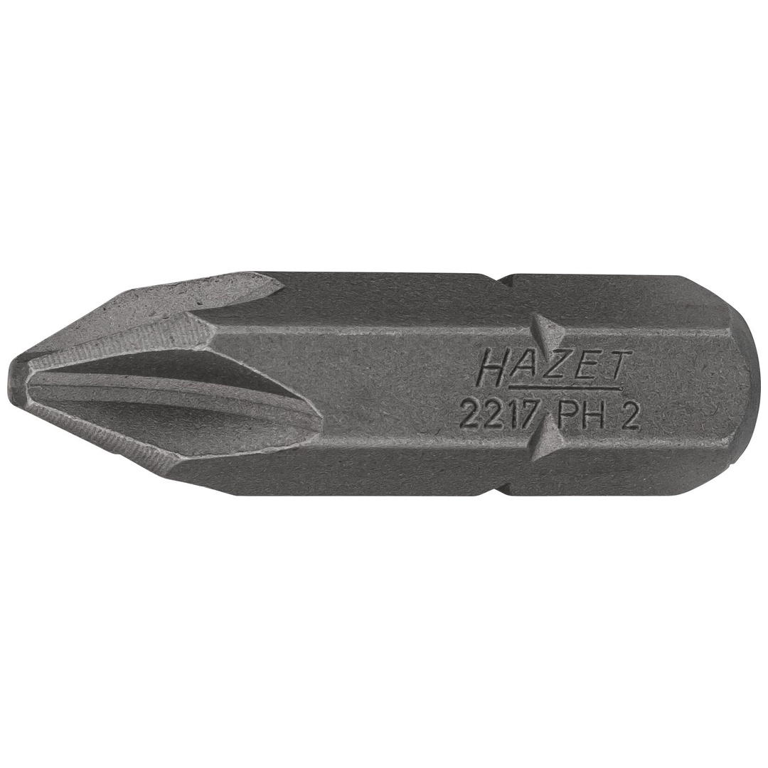 Hazet Bit 5/16 (8 mm) Sechskant massiv, Kreuzschlitz Profil PH, SW PH2