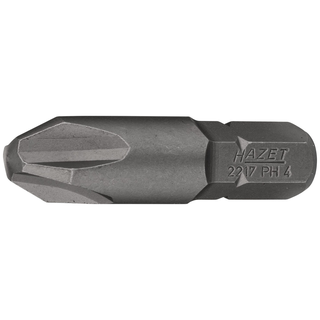 Hazet Bit 5/16 (8 mm) Sechskant massiv, Kreuzschlitz Profil PH, SW PH4