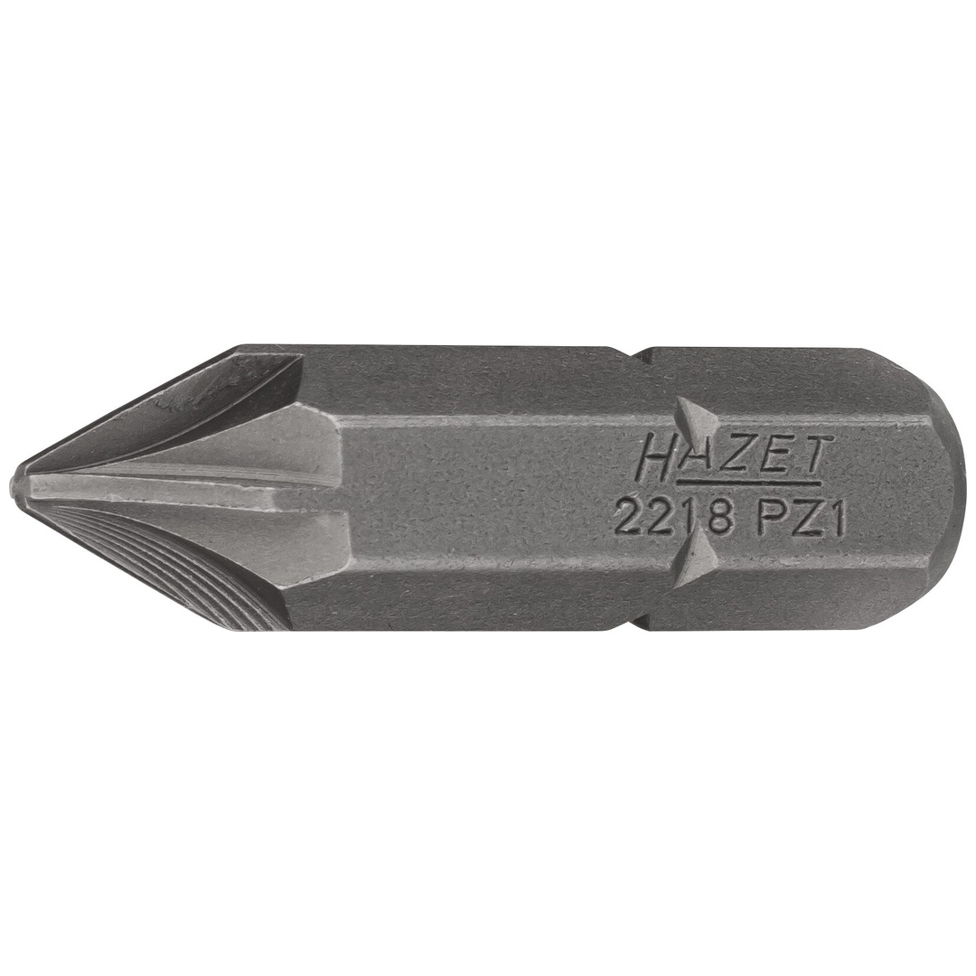 Hazet Bit 5/16 (8 mm) Sechskant massiv, Pozidriv Profil PZ, SW PZ1
