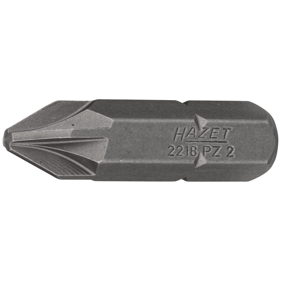 Hazet Bit 5/16 (8 mm) Sechskant massiv, Pozidriv Profil PZ, SW PZ2