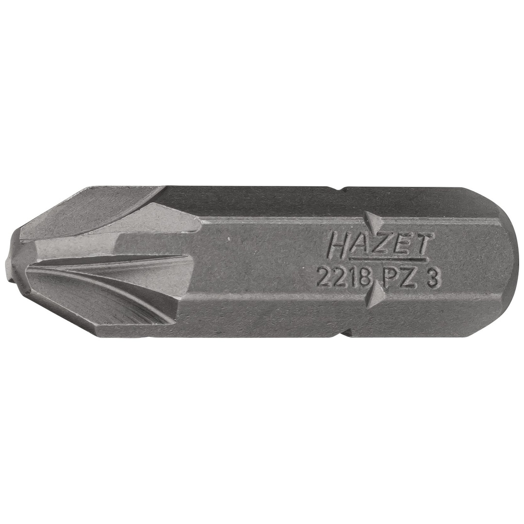Hazet Bit 5/16 (8 mm) Sechskant massiv, Pozidriv Profil PZ, SW PZ3