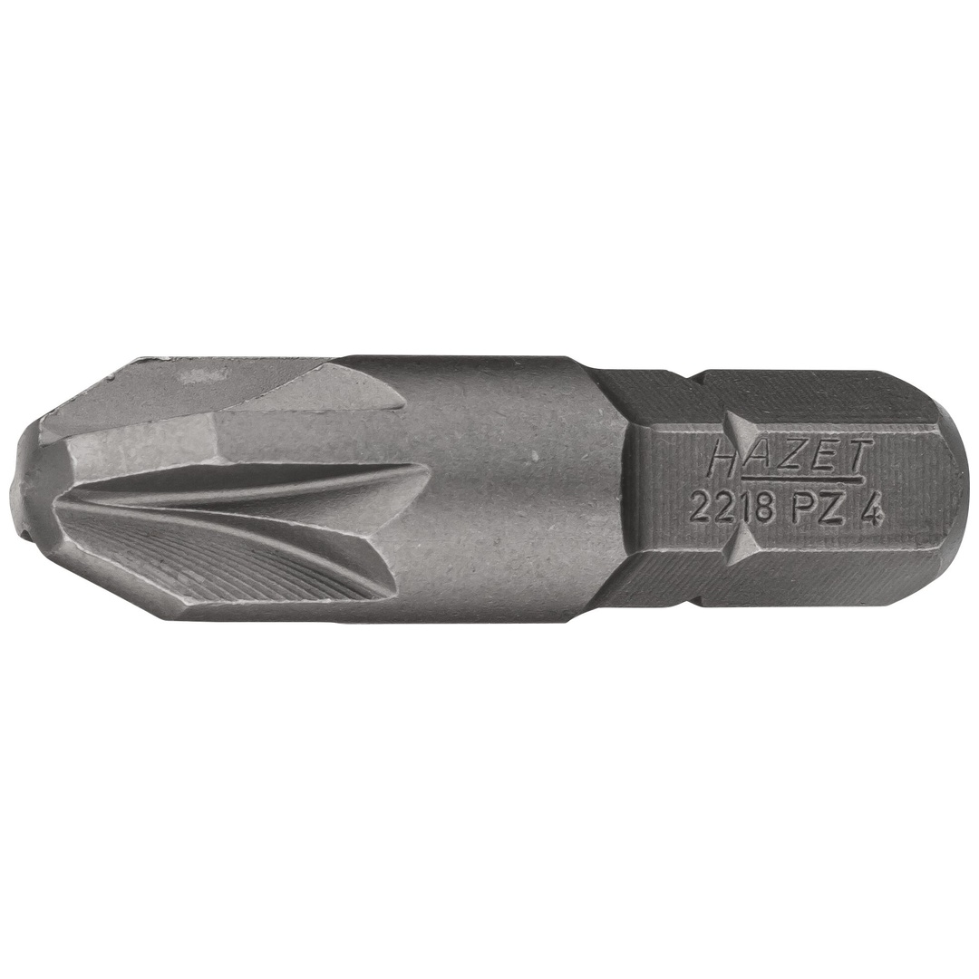 Hazet Bit 5/16 (8 mm) Sechskant massiv, Pozidriv Profil PZ, SW PZ4