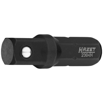 Hazet Adapter, Sechskant massiv 6,3 (1/4"), Vierkant massiv 6,3 mm (1/4")