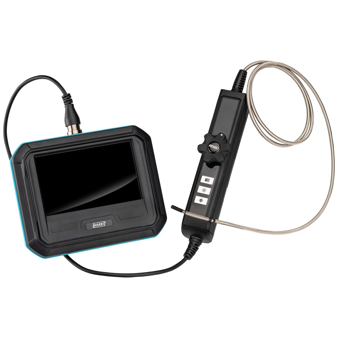 Hazet HD Touch Screen Endoskop Satz mit Schwenk-Sonde 180°, Ø 3,9 mm 4812-23/5AF, 5-tlg.