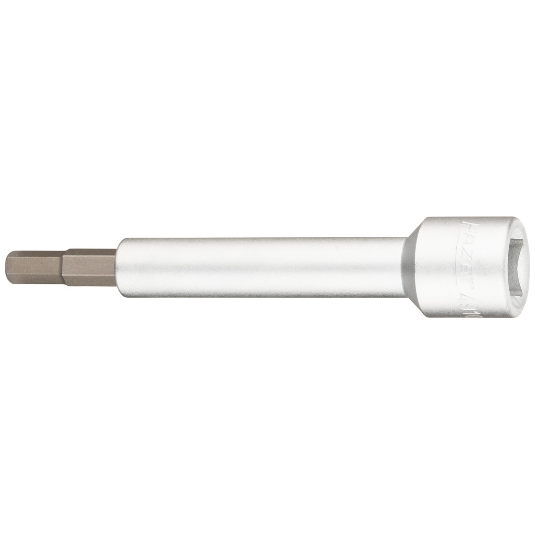 Hazet Verlängerung 1/2 (12,5 mm) Vierkant hohl, Innen Sechskant Profil, SW 7 mm