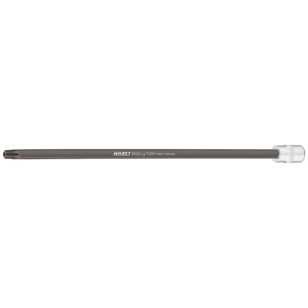 Hazet TX Schraubendreher-Einsatz für AGR-Ventil BMW und MINI 8502LG-T30H, 1/4 (6,3 mm) Vierkant hohl, Tamper Resistant TX Profil, SW T30H