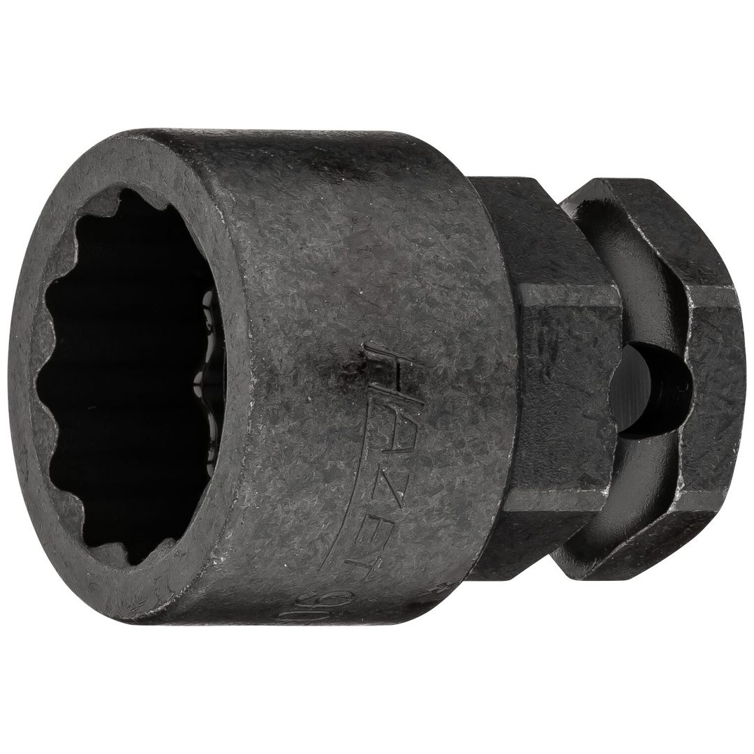 Hazet Schlag-Maschinenschrauber Steckschlüsseleinsatz 900SZ6-21, 1/2 (12,5 mm) Vierkant hohl, 24 mm Außen-Sechskant, Außen Doppelsechskant-Tractionsp