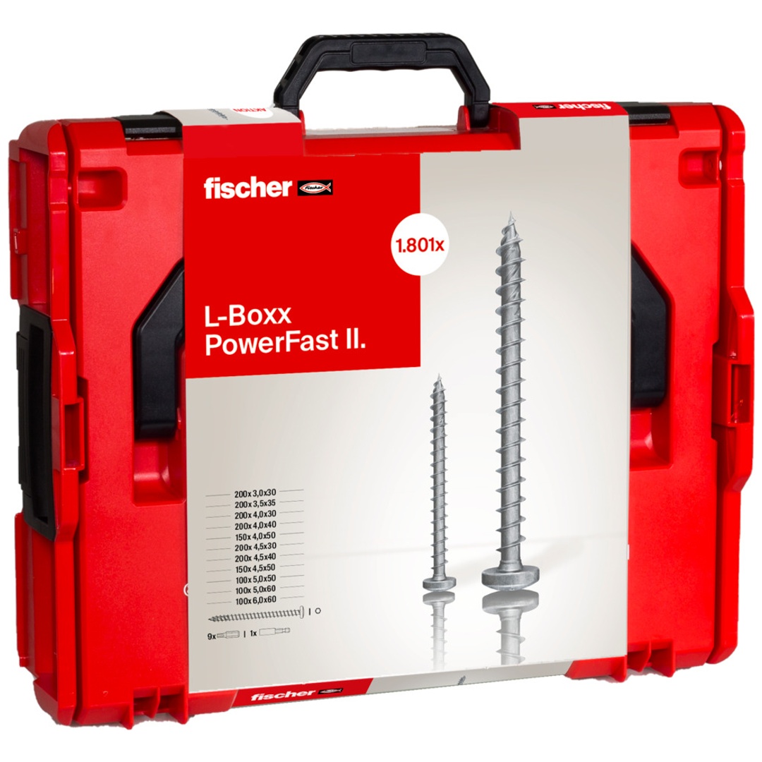 Fischer Schraube PowerFast II L-Boxx 102 PanHead