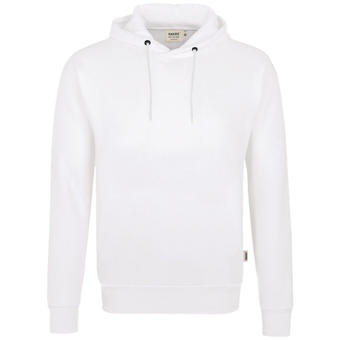Hakro Kapuzen-Sweatshirt Bio-Baumwolle #560 Gr. XS weiß