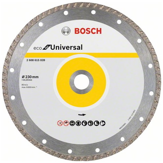 Bosch Diamanttrennscheibe Turbo Eco For Universal, 230 mm